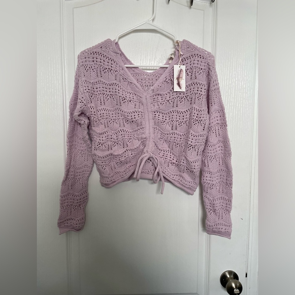 Jessica Simpson Knit Purple Sweater